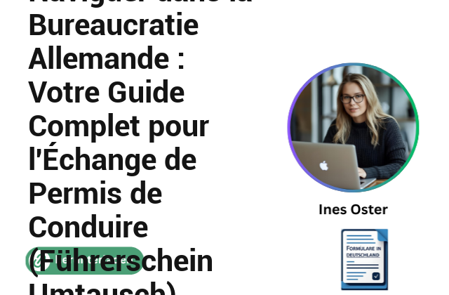 Naviguer dans la Bureaucratie Allemande : Votre Guide Complet pour l’Échange de Permis de Conduire (Führerschein Umtausch)
