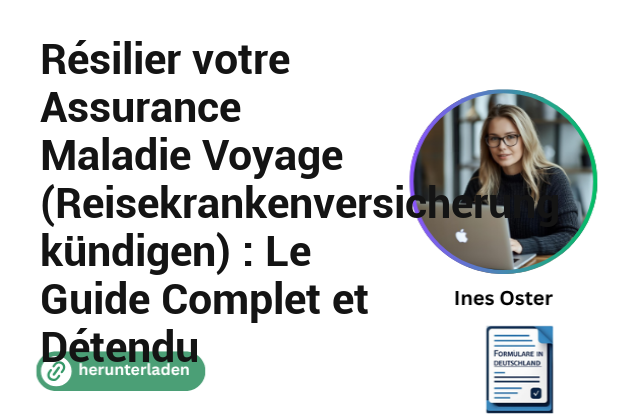 Résilier votre Assurance Maladie Voyage (Reisekrankenversicherung kündigen) : Le Guide Complet et Détendu