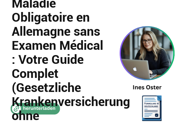 L’Assurance Maladie Obligatoire en Allemagne sans Examen Médical : Votre Guide Complet (Gesetzliche Krankenversicherung ohne Gesundheitsprüfung)