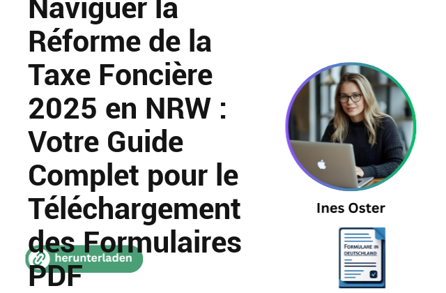 Naviguer la Réforme de la Taxe Foncière 2025 en NRW : Votre Guide Complet pour le Téléchargement des Formulaires PDF