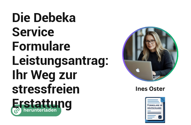 Die Debeka Service Formulare Leistungsantrag: Ihr Weg zur stressfreien Erstattung