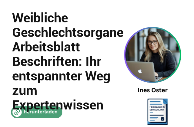 Weibliche Geschlechtsorgane Arbeitsblatt Beschriften: Ihr entspannter Weg zum Expertenwissen